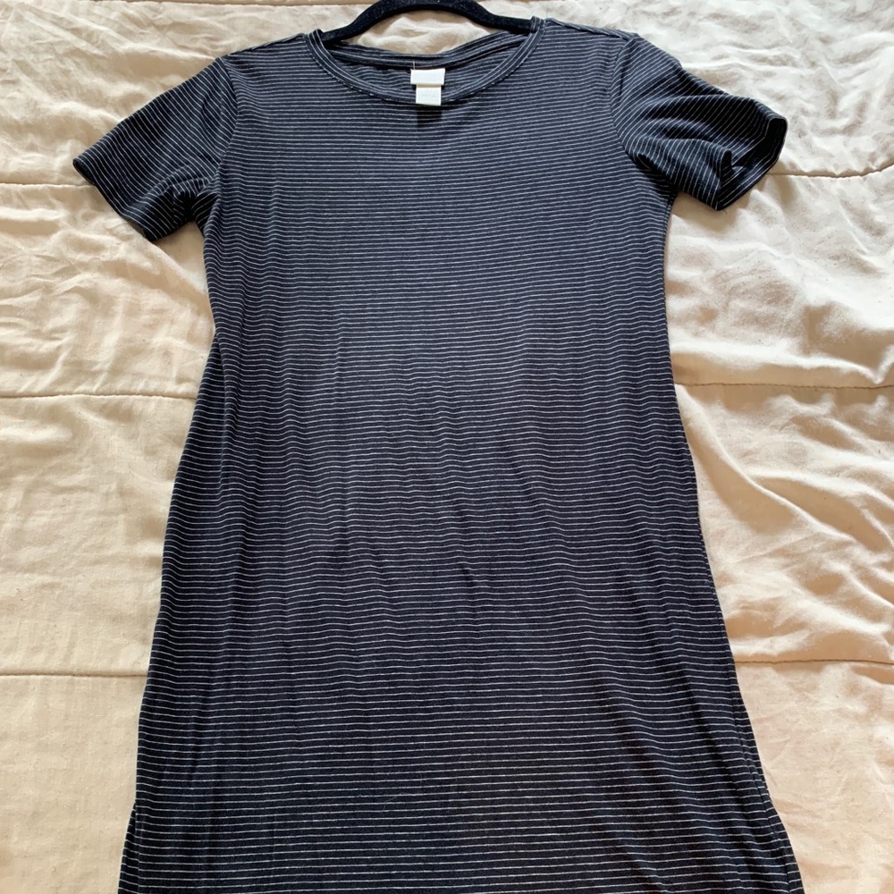 H&M Stripped T-shirt Dress